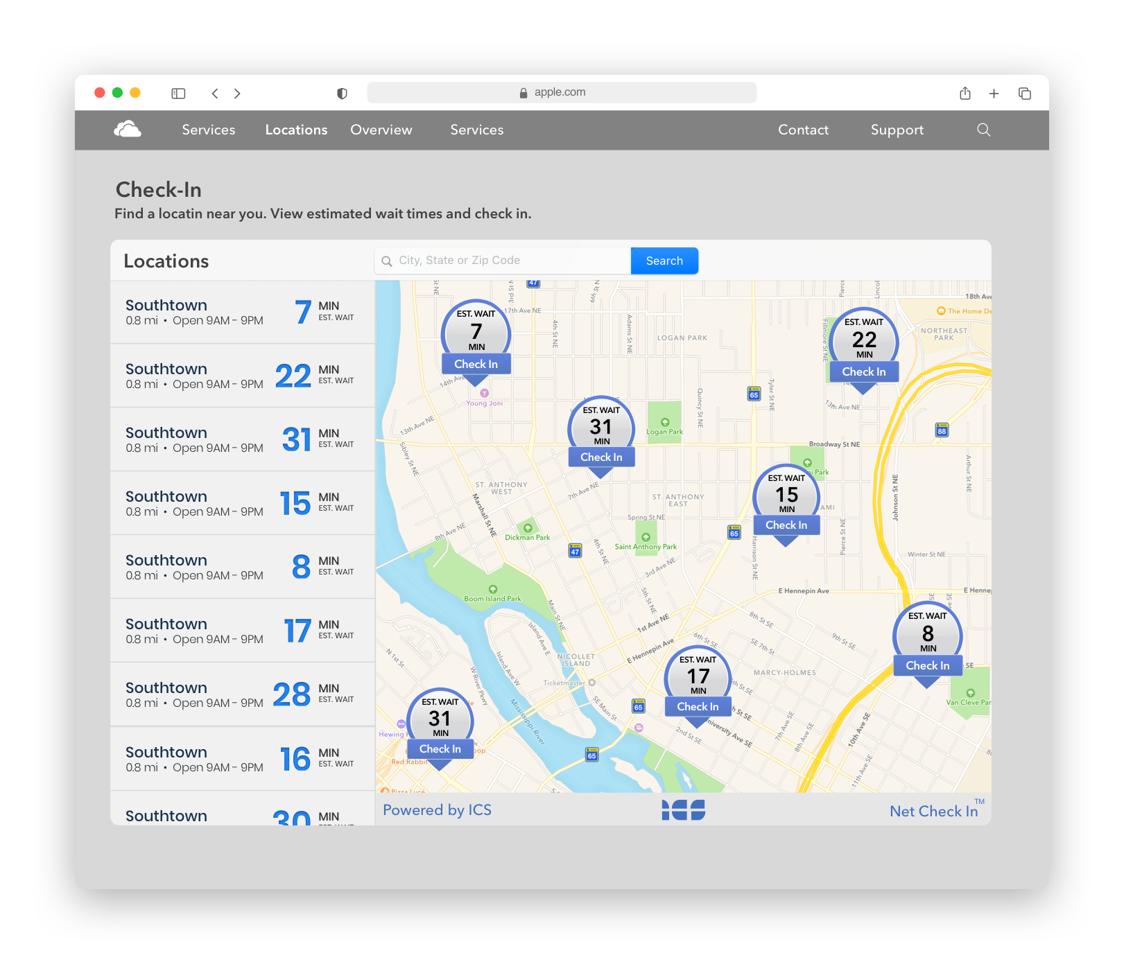 Queue Management Web App
